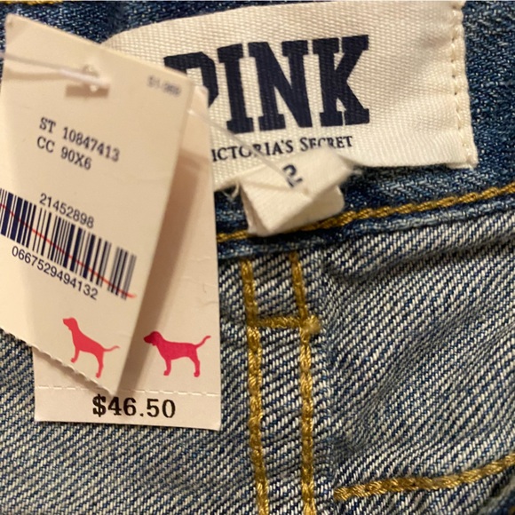 Victoria’s Secret Pink Jean Shorts - Picture 2 of 3